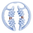 thumbnail image 1 of Rodillo de , rodillo muscular de 8 ruedas, versátil, portátil, de mano, para entrenamiento, abrazadera circular para piernas, herramienta de Azul, 1 of 8