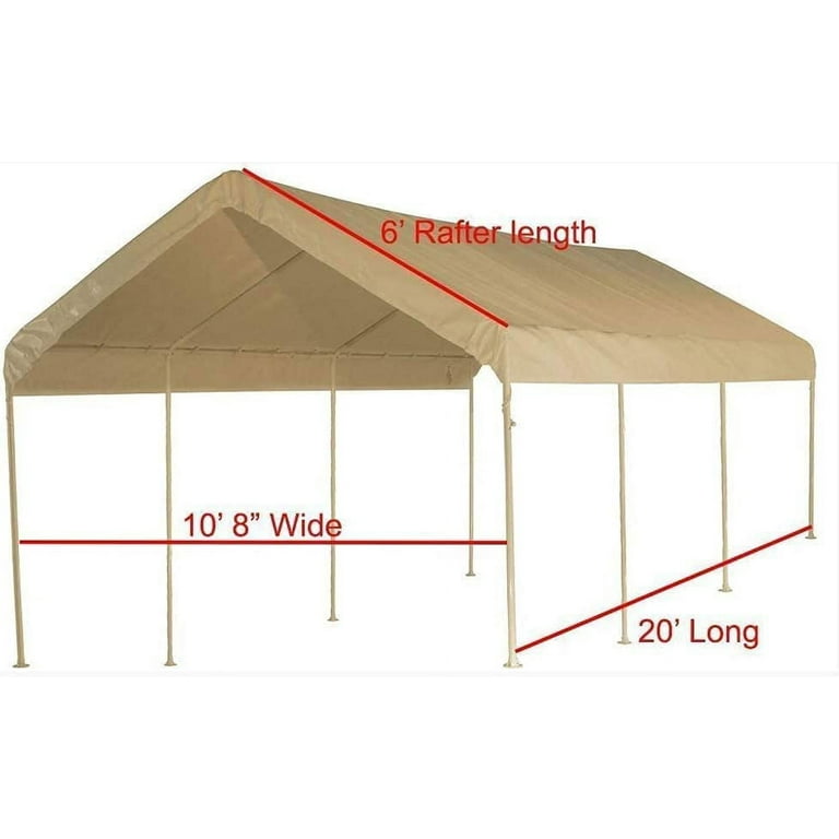 10x20 shop canopy tarp