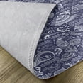 thumbnail image 5 of Ambesonne Under the Sea Place Mats Set of 4, Shells and Plants, Standard Size, Navy Blue White, 5 of 6
