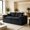 Black, variant on AUU Modular Sectional Cloud Sofa, 2-Seater with Removable Cushion Covers, No Assembly Required, for Living Room Bedroom Apartment Dorm