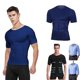 thumbnail image 1 of Camisa de compresión moldeadora de cuerpo de hombre Afortunado Sencillez, 1 of 2