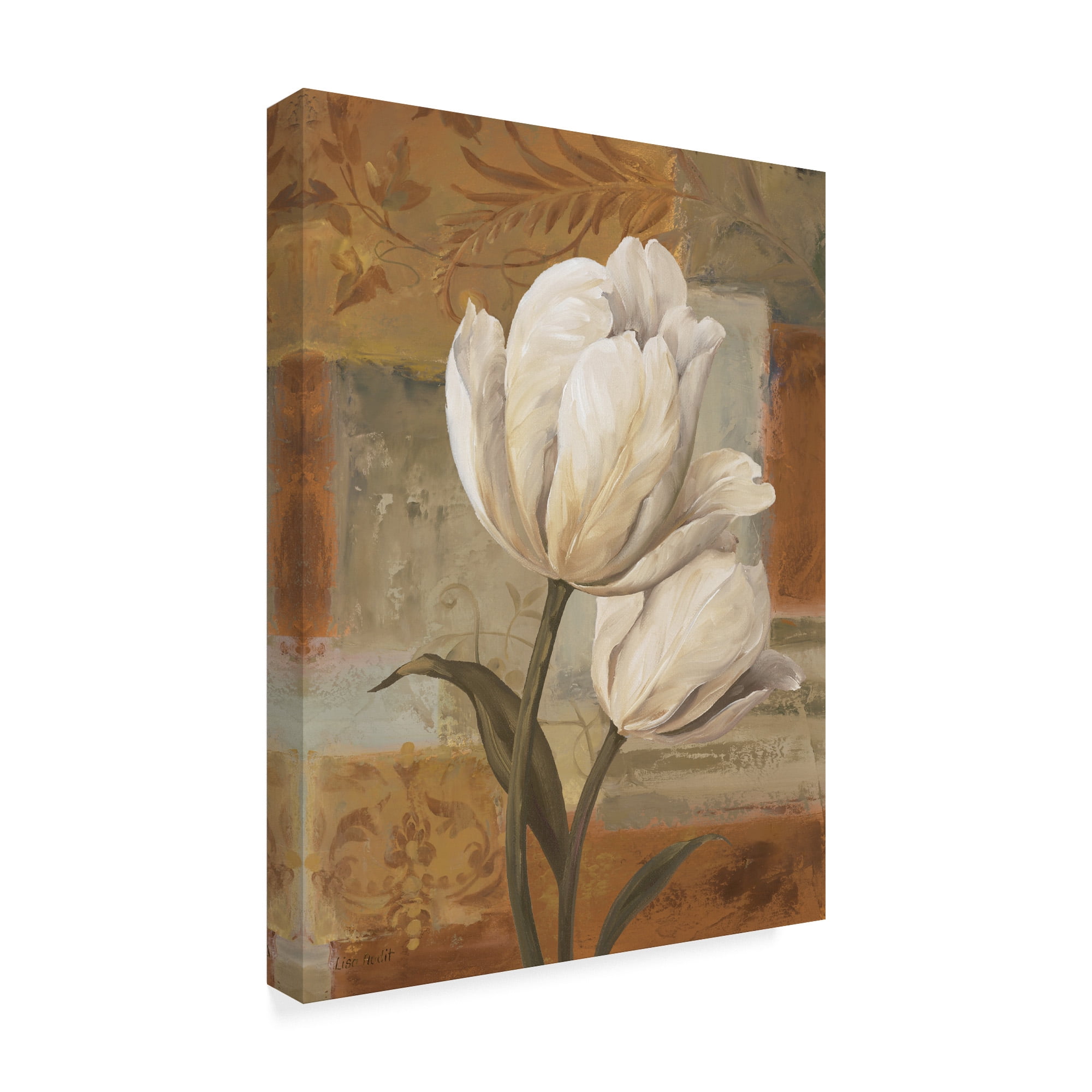 Trademark Fine Art 'Tulip Waltz III' Canvas Art by Lisa Audit