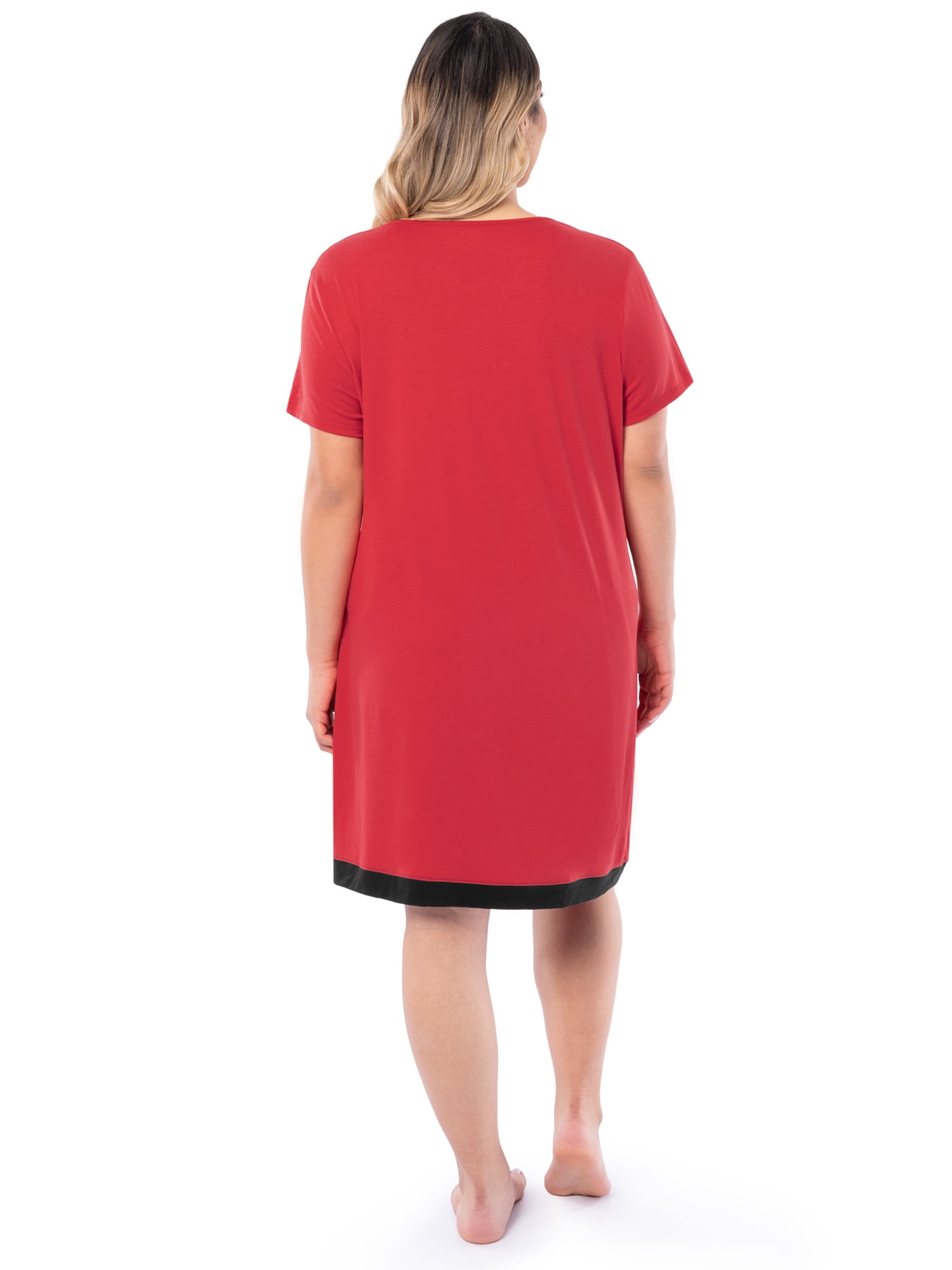 Fruit of the Loom Women's Soft and Breathable Pajama Sleepshirt, Sizes S-5X