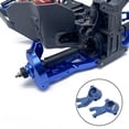 thumbnail image 1 of Copa de dirección de aleación de aluminio a Escala 2x 1/10 para accesorios Arma RC Azul perfke Bloque de dirección delantero, 1 of 9