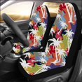 thumbnail image 2 of Juego de 2 Fundas para Asientos de Coche ABPHQTO Geométricas Coloridas Protector Universal, 2 of 3