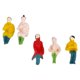 thumbnail image 3 of 10x Personas Mixtas Sentadas Parque de Trenes de Pasajeros Diorama Paisaje 1:, 3 of 8