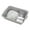 Gray / Regular Tub / 10 Count, variant on Restaurantware-TUB ONLY: RW Clean 22 Inch x 15.7 Inch Bus Tub, 1 Deep Bus Box - Lid Sold Separately, With Handles, Black Plastic Restaurant Tub, Heavy-Duty, For Kitchen Organization