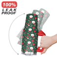 thumbnail image 6 of Santa Stick Candy Leaves Snowflakes 40 Oz Tumbler with Handle Lid and Straw Stainless Steel Double Walled Vacuum Insulated Cup Merry Christmas Gifts Tumbler for Women Men Friends Outdoor Indoor, 6 of 6