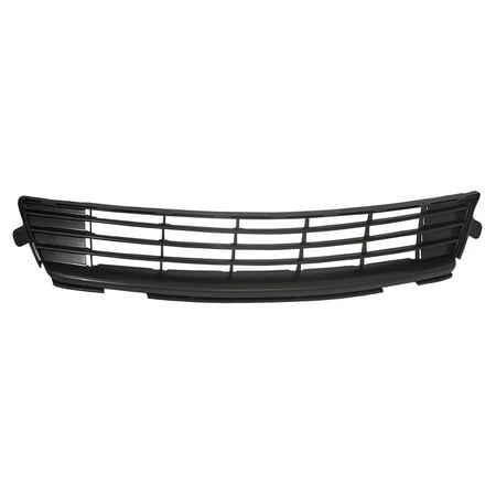 Front Lower Grille Front Lower Center Bumper Grille Textured Black Replacement for Toyota Corolla 53112-02280 ()