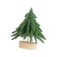 thumbnail image 2 of Árbol de Navidad artificial, árbol de cedro, árbol de Navidad, vacaciones, vintage, flocado, Navidad. sin nieve S, 2 of 9