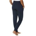 thumbnail image 3 of Calvin Klein Women's 2 Pack French Terry Joggers Size: S, Color: Navy/Wolf Grey, 3 of 5