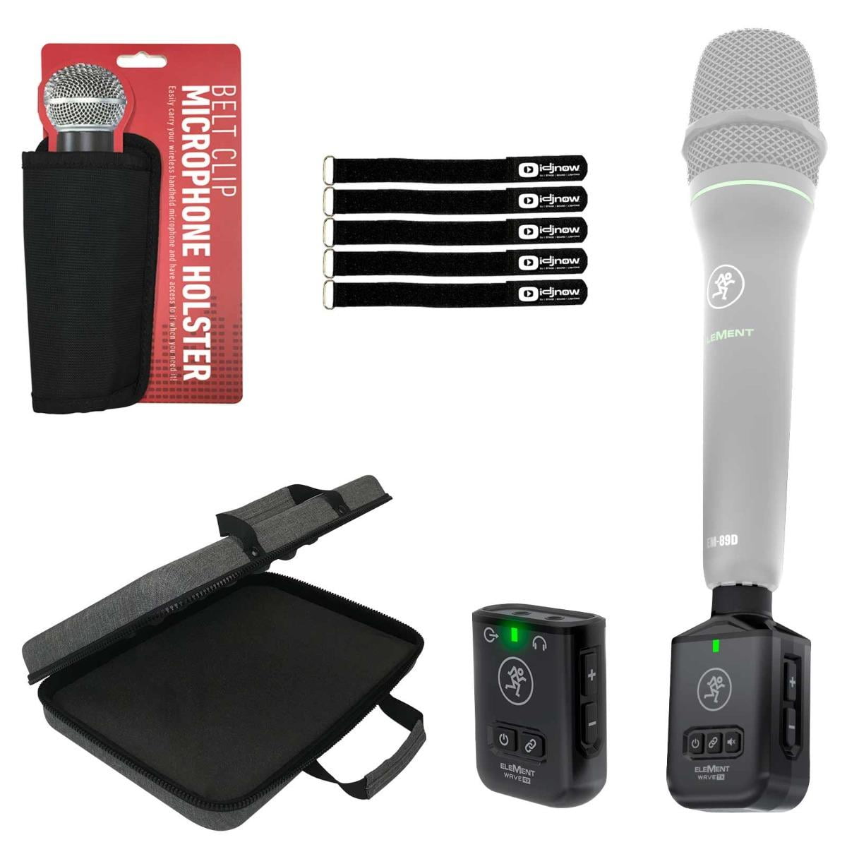 Mackie EleMent Wave XLR Wireless Handheld Microphone System with Belt