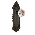 thumbnail image 2 of Nostalgic Warehouse Vicros_Psg_234_Nk Rose Porcelain Solid Brass Passage Door Knob Set -, 2 of 6