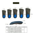 thumbnail image 5 of 3/4 Length Orthotics Insoles - Best Insoles for Corrects Over-Pronation, Fallen Arches, Fat Feet - Plantar Fasciitis, Heel Spurs and Other Foot Conditions -1 pair(XL - M11.5-13.5), 5 of 5