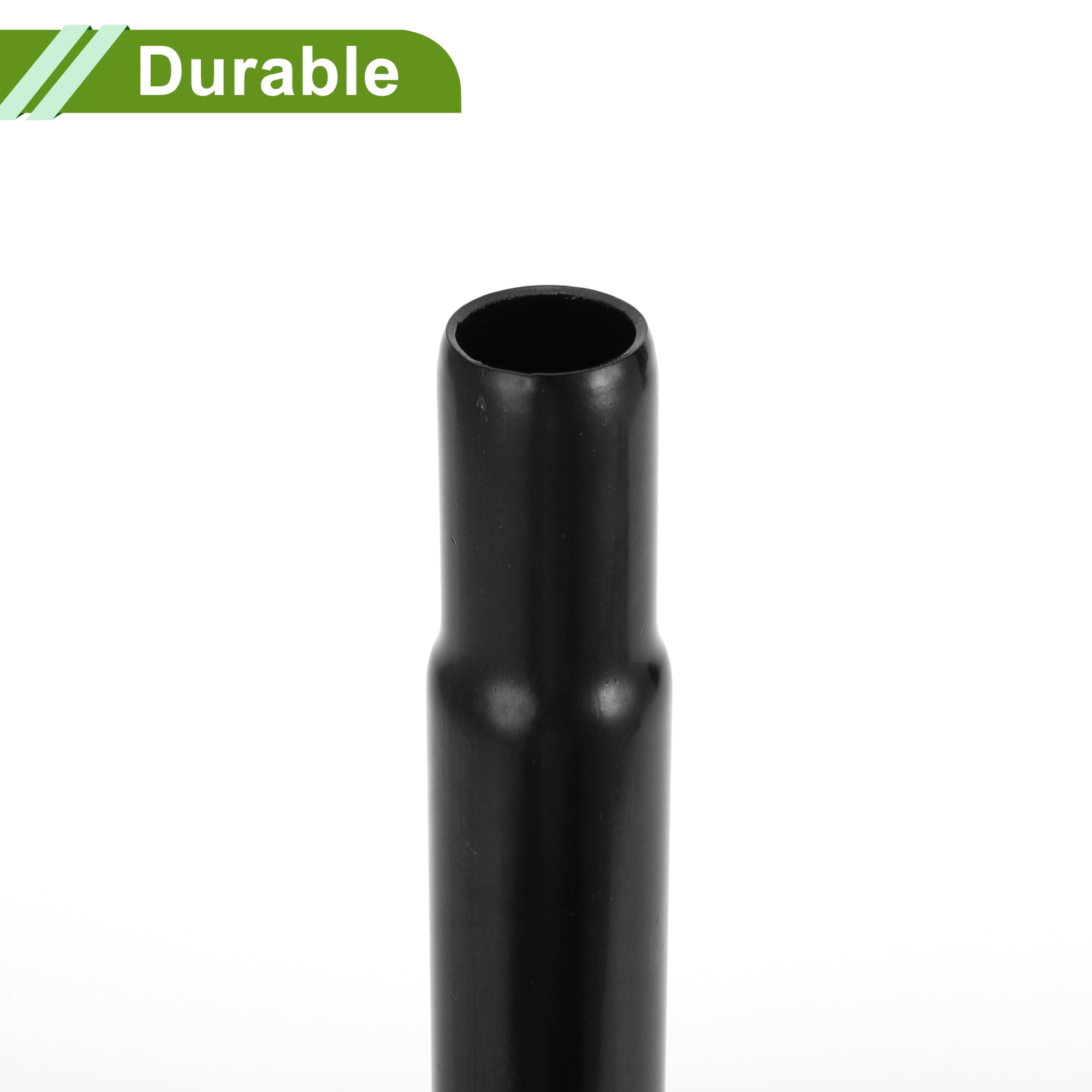 Unique Bargains 25.4x200mm Black Bike Seat Posts Bike Saddle Post Seat Tube Steel 1 Pc