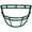 DARK GREEN, variant on Schutt F7 ROPO-NB Carbon Steel Facemask