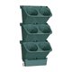 thumbnail image 2 of Wall Mounted Flower Pot Indoor Balcony Vegetable Planting Greening Water Absorbing Flower Pot Succulents Strawberry Vegetable Pot, 2 of 6