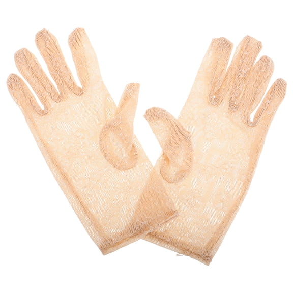 LOLIPPYY Versatile Breathable Mesh Mittens Multi Polyester Fine Craftsmanship 1Pair