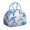 Sky-blue-52, variant on Insulated Lunch Bag Women, Reusable Turtle Hand Drawn in Watercolor Art Blue Tote Lunch Box, Leakproof Cooler Lunch Bags for Work Office Travel Picnic