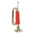 thumbnail image 1 of Corneta, Trompeta De Caballería Exquisita Con Trenzado Rojo Para Banda Escolar, 1 of 7
