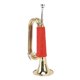 thumbnail image 1 of Corneta, Trompeta De Caballería Exquisita Con Trenzado Rojo Para Banda Escolar, 1 of 7