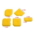 thumbnail image 3 of 5pcs Silicone Sealant Tool Spreader Finish Kit Caulk Tile Grout Applicator, 3 of 8