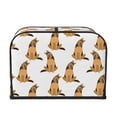 thumbnail image 2 of Daiia German Shepherd Dog Pattern 4 slice Toaster Cover, Toaster Appliance Dust-proof Cover For Kitchen Small Appliance Dust Cover and Fingerprint Protection, 2 of 7