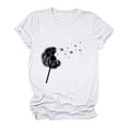thumbnail image 6 of IROINNID Fashion Women Casual T-shirt Graphic Printed Round Neck Comfy Short Sleeve Pullover Blouse Tops, 6 of 6