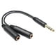 thumbnail image 2 of Adaptador de audio Hugo 20cm 6,35mm 1/4 macho a 2x 1/4 hembra en Y, 2 of 8