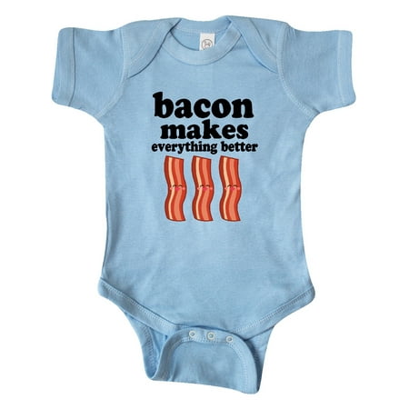 

Inktastic Bacon Makes Everything Better Gift Baby Boy or Baby Girl Bodysuit