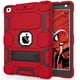 thumbnail image 1 of Funda para iPad CCMAO de 6.ª y 5.ª generación, 9,7 pulgadas, con soporte rojo y negro, 1 of 7