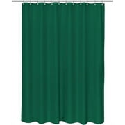 BETTER HOME USA Shower Curtain Liner Hunter Green Vinyl 70"x72" Magnetized