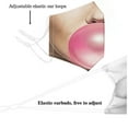 thumbnail image 2 of Face Mouth Nose Mask Cover Protection Reusable Cotton Blend Five Layer Filter Included Unisex Adjustable One Size Bubble Gum Design, 2 of 11