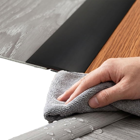 Self-Adhesive Floor Transition Strip, Peel & Stick Carpet Binding Tape for Doorways, Tile Floors & Edge Finishing