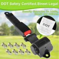 thumbnail image 4 of Kit de cinturones de seguridad para carrito de golf LEAPGOMAX para 4 pasajeros, 155 cm, 4 of 9