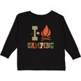 thumbnail image 3 of Inktastic I Love Camping Boys or Girls Long Sleeve Toddler T-Shirt, 3 of 5