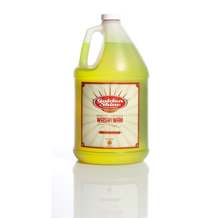 Golden Shine Car Care Wash and Wax Car Soap 1-Gallon Refill 45128