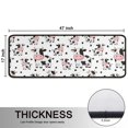 thumbnail image 5 of Kitchen Rugs Sets Of 2,White Cow Family Spot Pattern Anti Fatigue Kitchen Mat Rugs Non Slip Washable,Decorative Kitchen Floor Mats for Kitchen,Sink,Laundry,17"x47"+17"x47", 5 of 5
