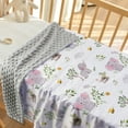 thumbnail image 6 of BORITAR Baby Blanket for Boys Girls Super Soft Double Layer Minky with Dotted Backing, Lovely Grey Elephant Animal Design Blanket for Toddler Newborn 30 x 40 Inch(75x100cm), 6 of 6