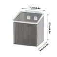 thumbnail image 2 of Daisyyozoid Father's Day Luxury And High Beauty Bathroom Toothbrush, Toothpaste, Comb Storage Rack Bathroom Perforated Free Wall Mounted Wash Table Storage Container, 2 of 2