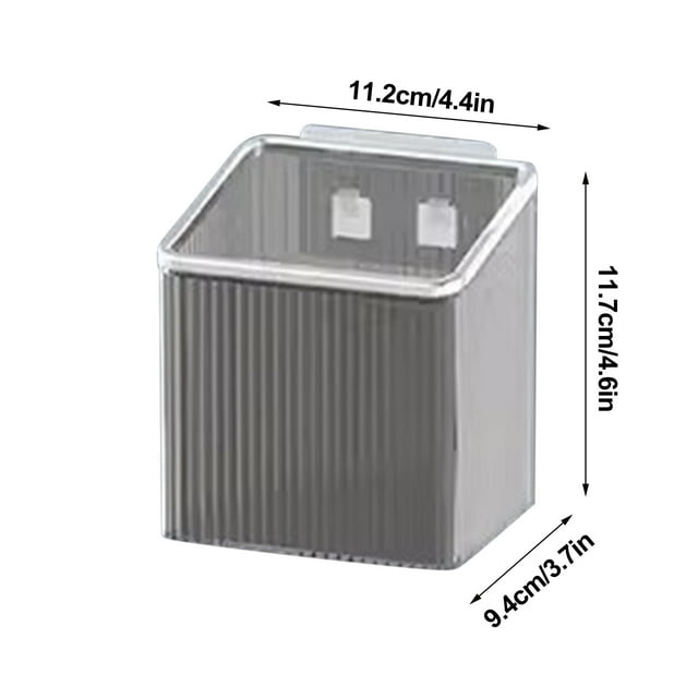 Toothbrush Holders And High Beauty Bathroom Toothbrush, Toothpaste, Comb Storage Rack Bathroom Perforated Wall Mounted Wash Table Storage Container