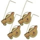 thumbnail image 1 of FELTECHELECTR 4 piezas de rodillos de repuesto para puertas corredizas y ventanas, ruedas deslizantes suaves para reparación de puertas mosquiteras, accesorios de hardware para ventanas mosquiteras., 1 of 7