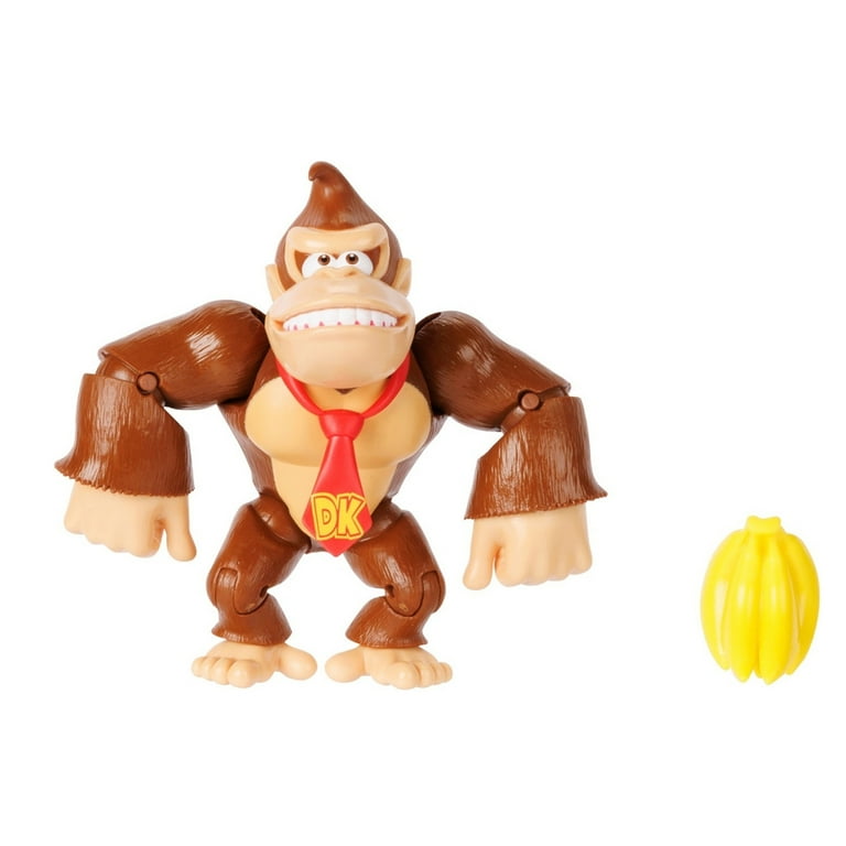 【新品】ニンテンドーフィギュア MARIO ZELDA DONKEY KONG Super Mario Donkey Kong 6-Inch Deluxe Action Figure, with Up