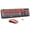 V2050 Black Orange, variant on Wireless Mouse Combo Typewriter Cute Retro Style 104 Round Key Colorful With Number Pad Full Size 3 Dpi For Pc Laptop Computer-black Orange