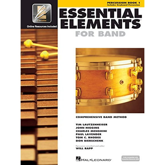 Pre-Owned Essential Elements for Band: Comprehensive Band Method : Percussion Book 1 Paperback