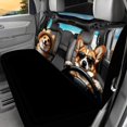 thumbnail image 6 of Uourmeti Vacation Themed Corgi Cartoon Pattern Car Accessories Set Lightweight Car Seat Covers Removable Anti-Slip Car Front Back Seat Covers, 6 of 9