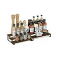 thumbnail image 6 of Furinno Ravel 3-Tier Nestable Spice Rack Organizer in Set of 2 Amber Pine, 6 of 6