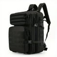 thumbnail image 3 of 45L Waterproof Multi-Compartment Tactical Backpack - Camouflage, Large Capacity, Perfect for Outdoor Fitness, Travel & Computer Use, 3 of 5