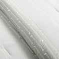 thumbnail image 4 of Clipped Stripe Jacquard Comforter Set Neutral 3Pc Set Full/Queen, 4 of 8