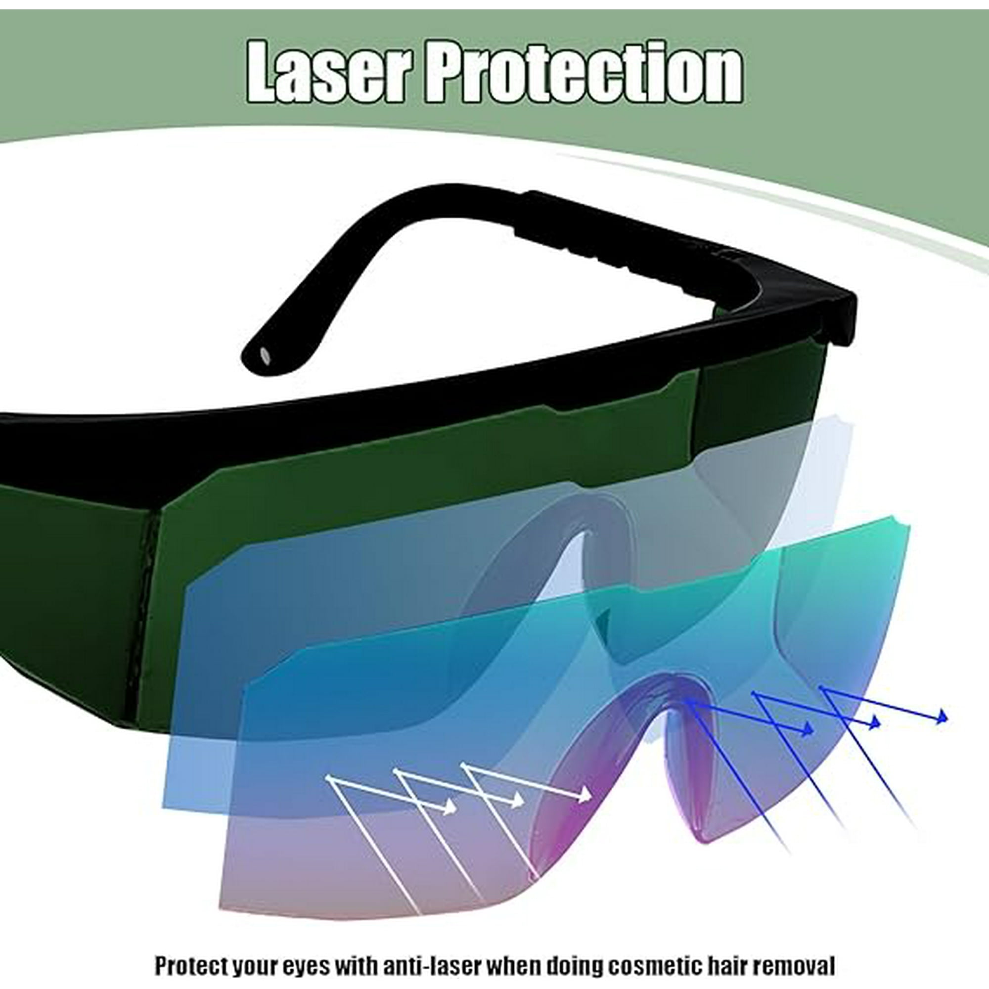 Lunettes de protection pour épilation au laser et lumière pulsée discount